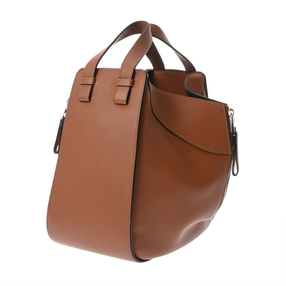 LOEWE Hammock Small Tan 387.30.S35 Women's Calfskin Handbag A Rank Used Ginzo - Picture 3 of 11